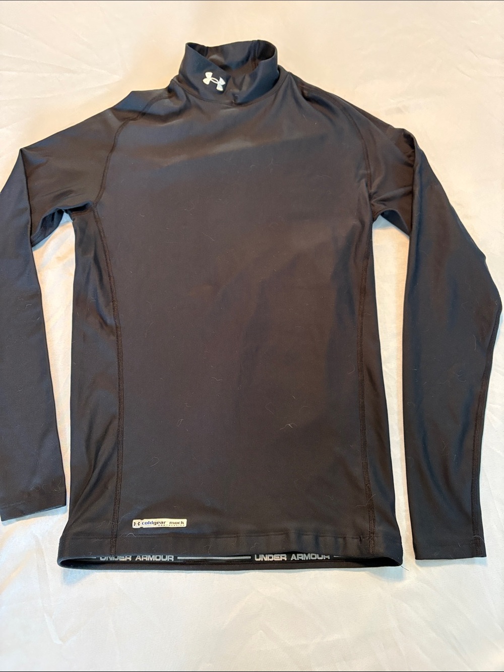 Under Armour Men’s Black ColdGear Long Sleeve Underlayer